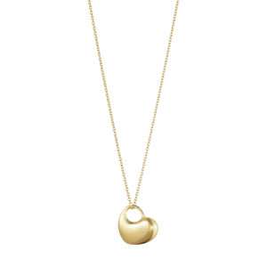 Georg Jensen Hearts of Georg Jensen 18ct Yellow Gold Heart Necklace