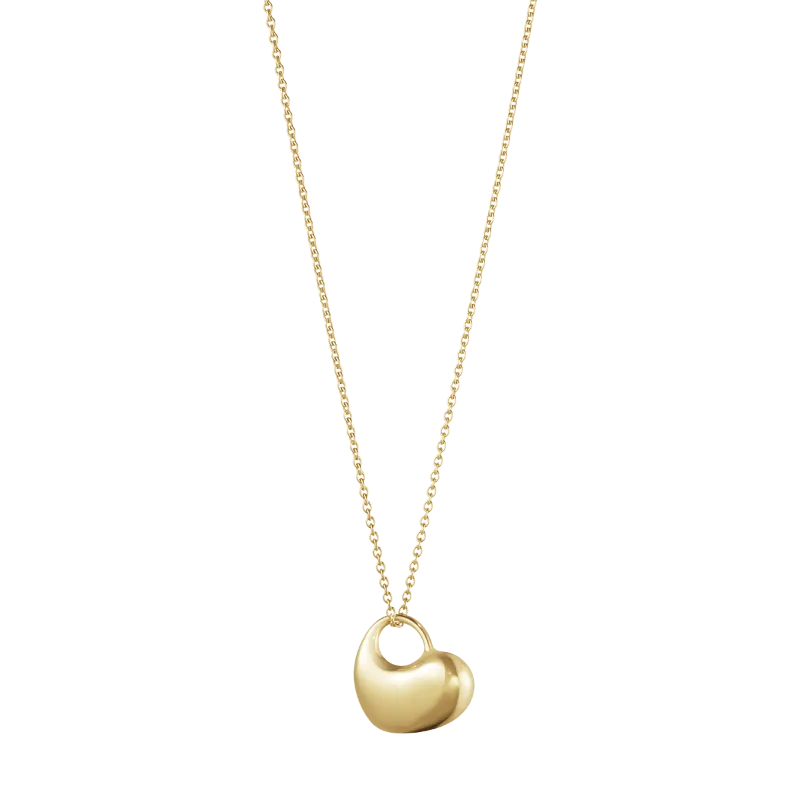 Georg Jensen Hearts of Georg Jensen 18ct Yellow Gold Heart Necklace