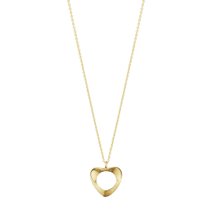 Georg Jensen Hearts of Georg Jensen 18ct Yellow Gold Small Necklace