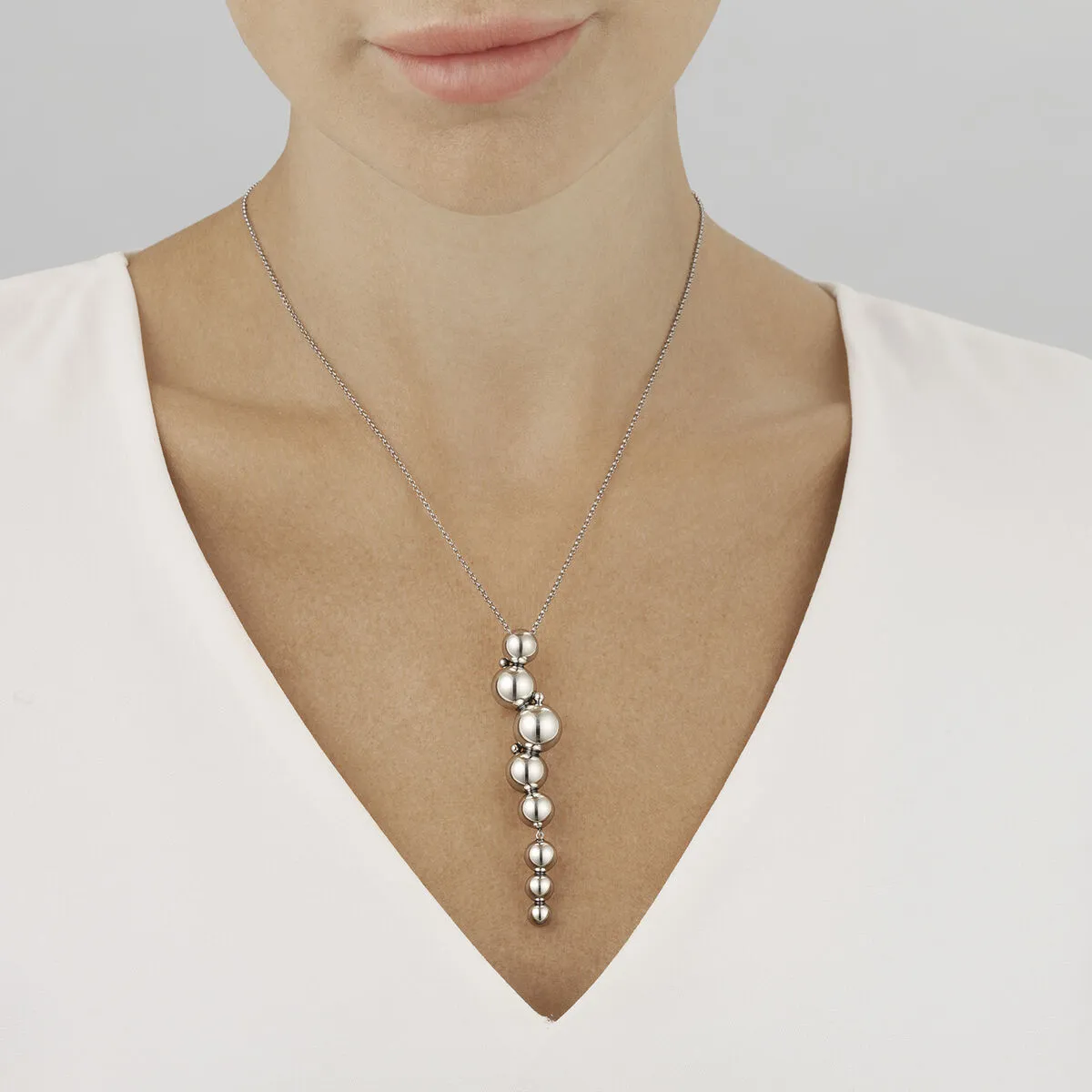 Georg Jensen Moonlight Grapes Sterling Silver Pendant