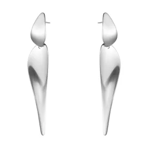 Georg Jensen Nanna Ditzel Sterling Silver Drop Earrings D