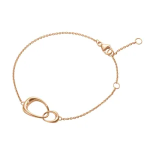 Georg Jensen Offspring 18ct Rose Gold Bracelet