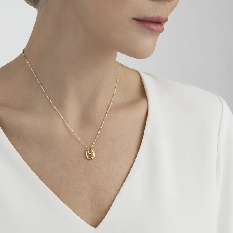 Georg Jensen Offspring 18ct Yellow Gold Necklace