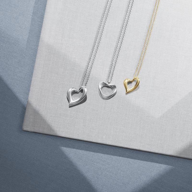 Georg Jensen Hearts of Georg Jensen 18ct Yellow Gold Necklace D