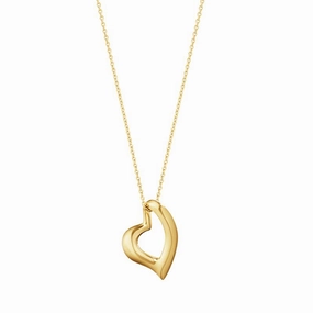 Georg Jensen Hearts of Georg Jensen 18ct Yellow Gold Necklace D