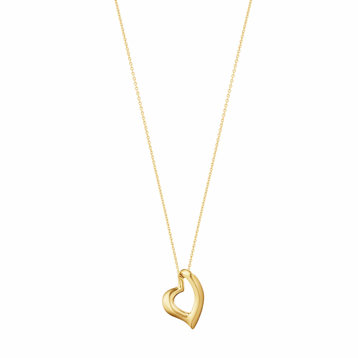 Georg Jensen Hearts of Georg Jensen 18ct Yellow Gold Necklace D