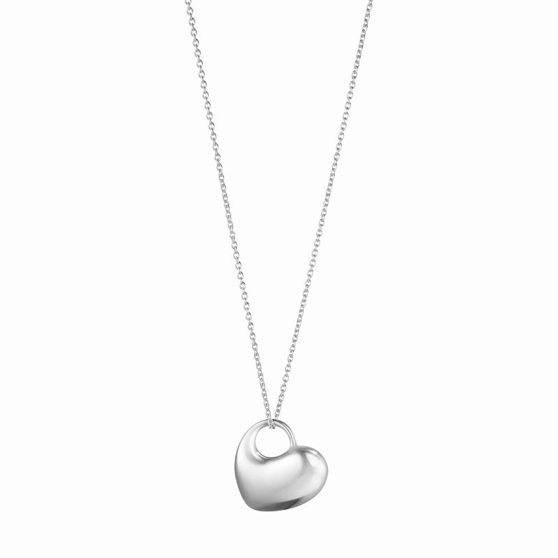 Georg Jensen Hearts of Georg Jensen Sterling Silver Heart Necklace