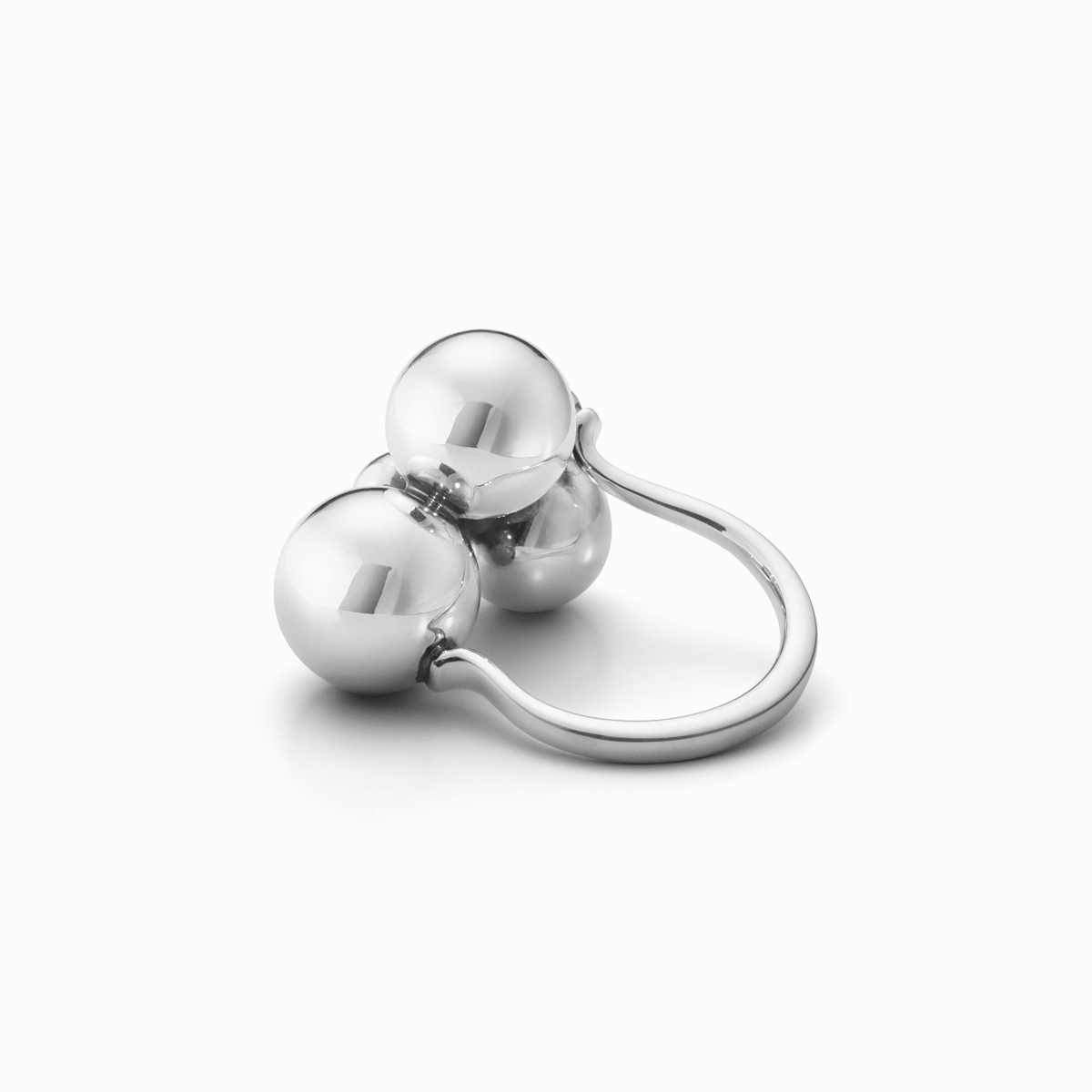 Georg Jensen Moonlight Grapes Sterling Silver Ring D