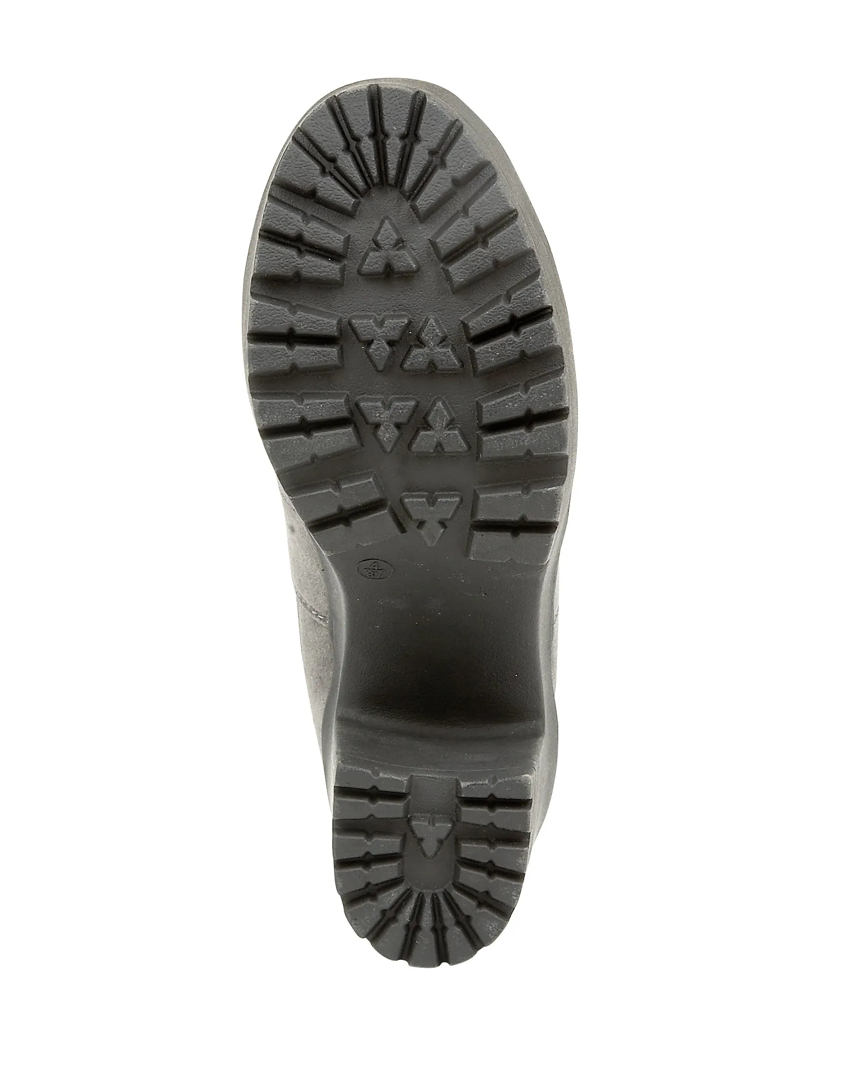 Grey Suedette Boots