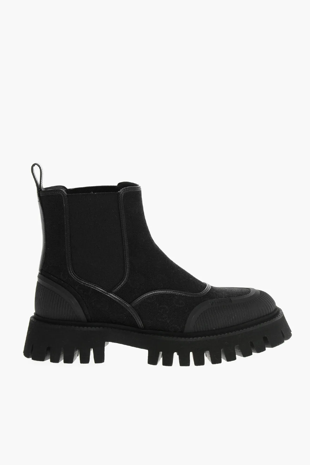 Gucci Embroidered Gg Ankle Boots