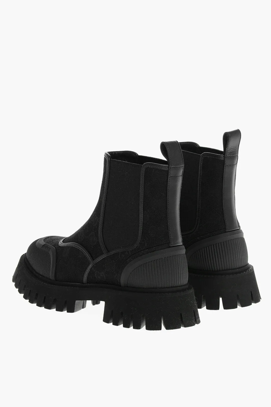 Gucci Embroidered Gg Ankle Boots