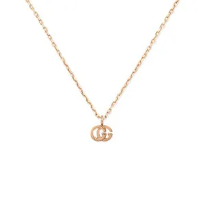 Gucci GG Running 18ct Rose Gold Pendant