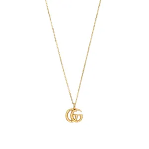 Gucci GG Running 18ct Yellow Gold Pendant Necklace D