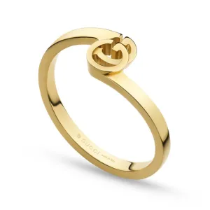 Gucci GG Running 18ct Yellow Gold Ring D