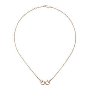 Gucci Horsebit 18ct Rose Gold Necklace