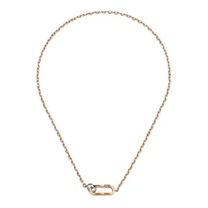 Gucci Link To Love 18ct Rose Gold Chain Necklace
