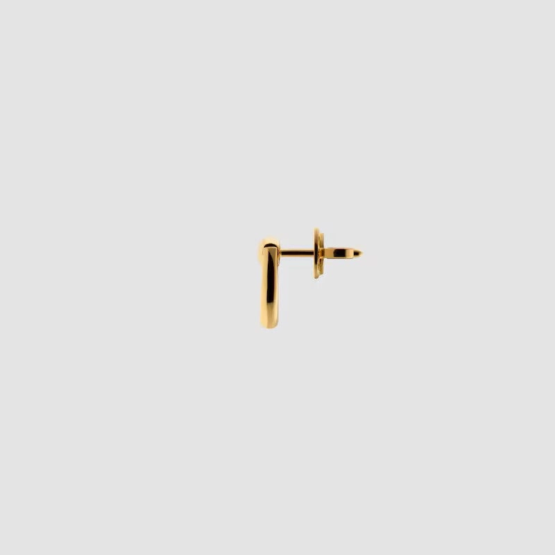 Gucci Horsebit 18ct Yellow Gold Stud Earrings