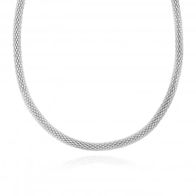 Halo Silver Venetian Chain Necklace 4054