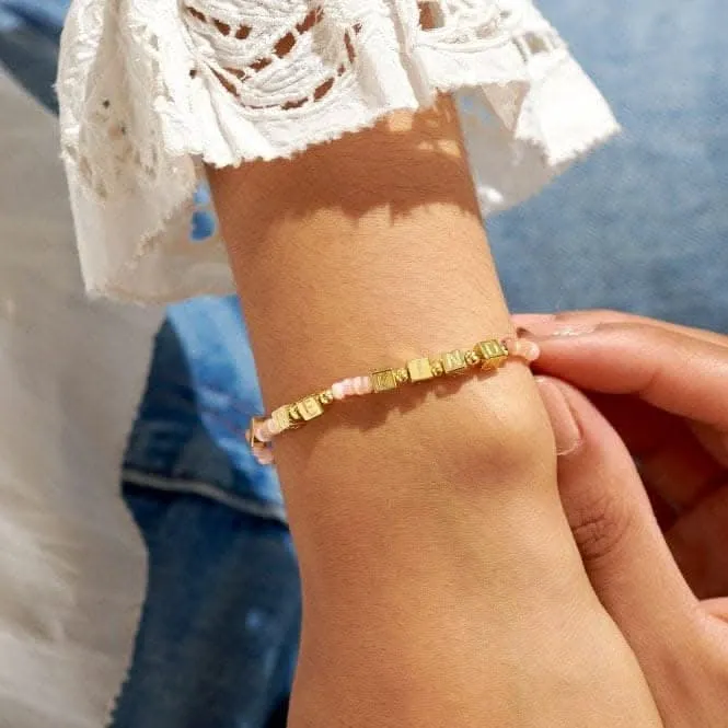 Happy Little Moments Be Kind Gold Plated 17.5cm Bracelet 7080