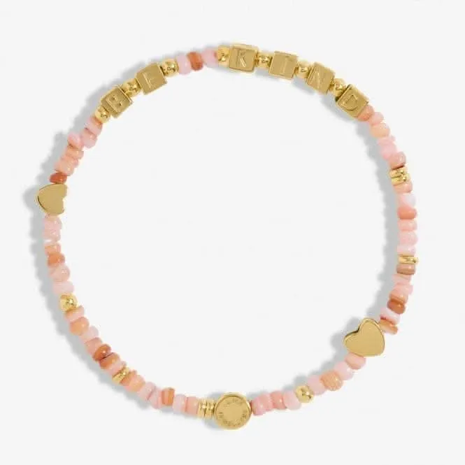 Happy Little Moments Be Kind Gold Plated 17.5cm Bracelet 7080