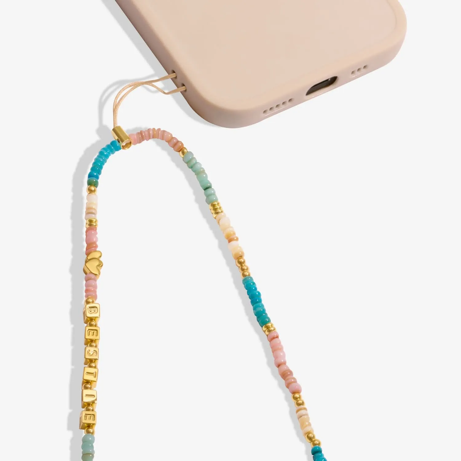 Happy Little Moments Bestie Gold Plated Phone Charm 8266