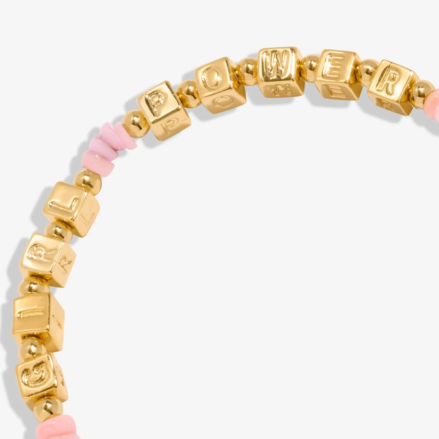 Happy Little Moments Girl Power Gold Plated Bracelet 8255