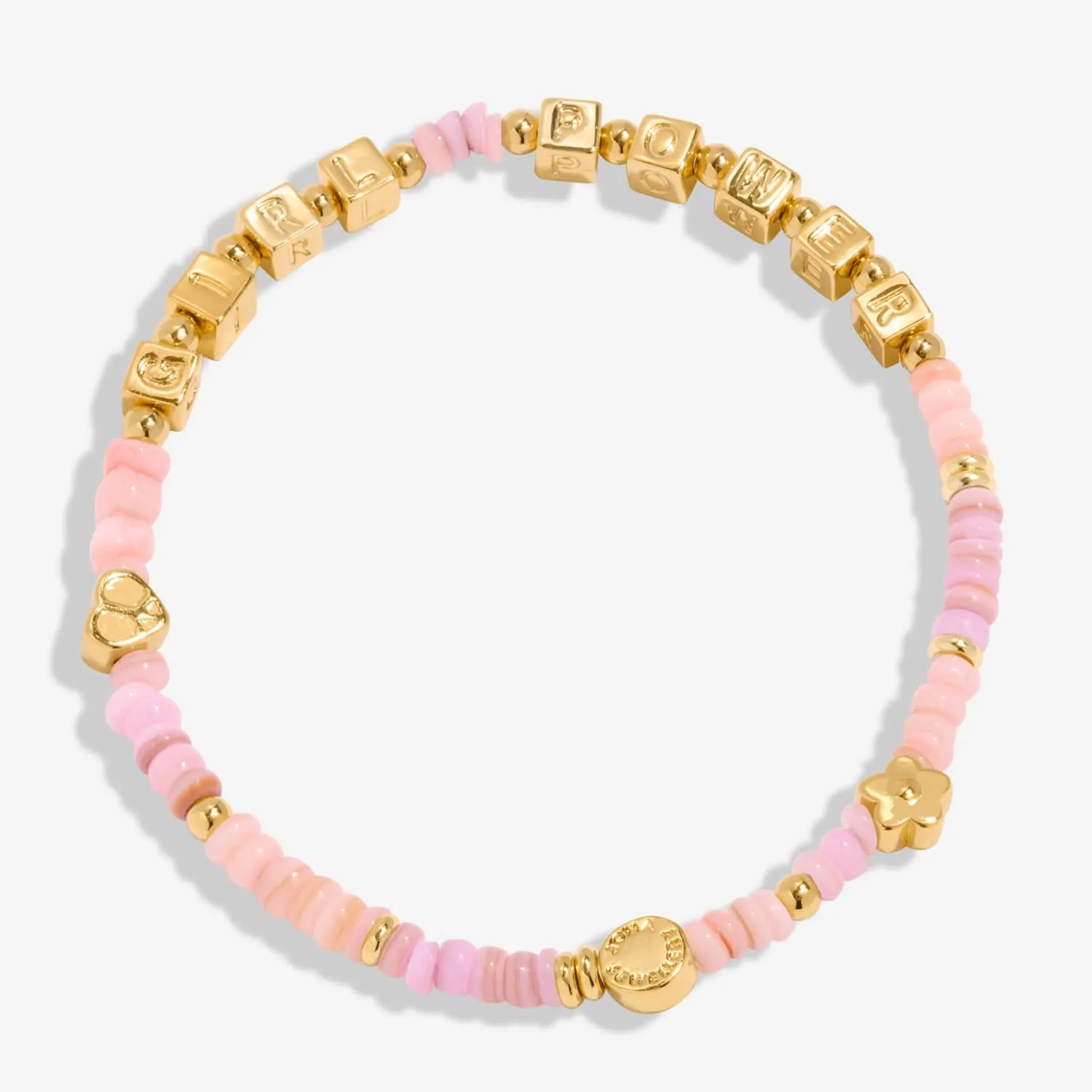 Happy Little Moments Girl Power Gold Plated Bracelet 8255