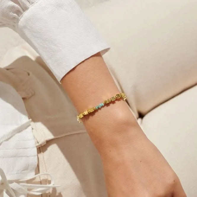 Happy Little Moments Good Energy Gold Plated 17.5cm Bracelet 7087