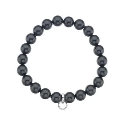 Hot Diamonds Carriers Smokey Grey Diamond Life Charm Bracelet