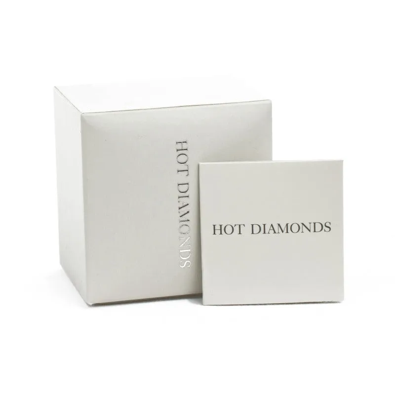 Hot Diamonds Earrings Eternal Rose Silver