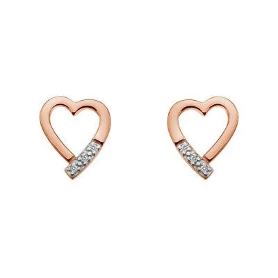 Hot Diamonds Earrings Memories Silver