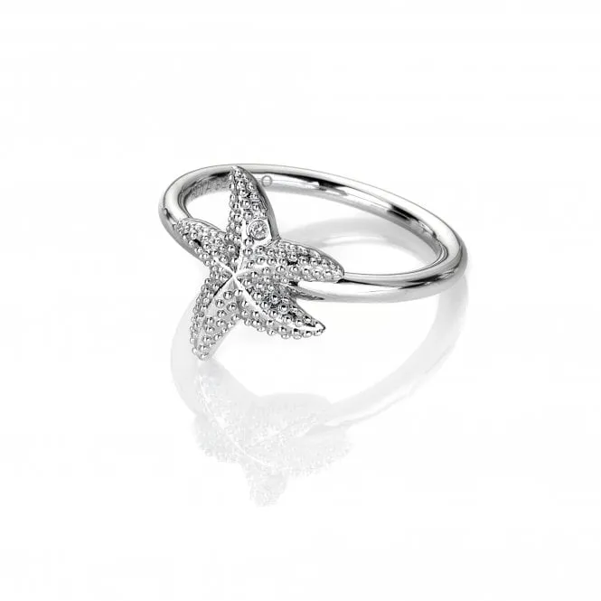 Hot Diamonds Eternal Love Sterling Silver Starfish Ring
