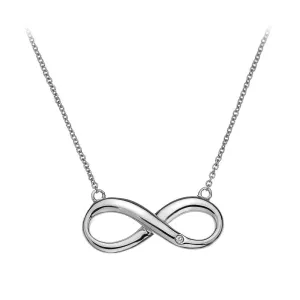 Hot Diamonds Fresh Infinity Sterling Silver Necklace