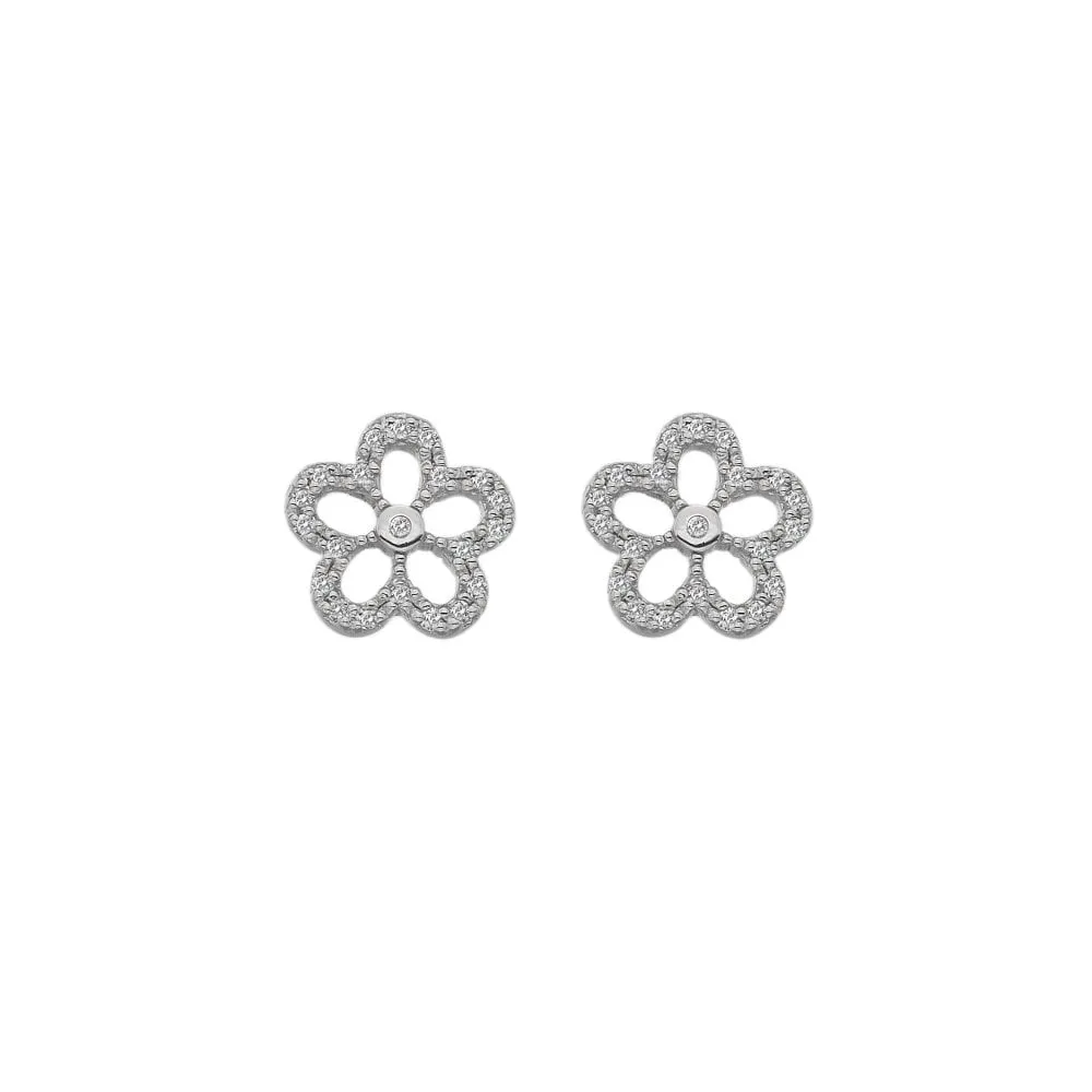 Hot Diamonds Gentle Sterling Silver Earrings D