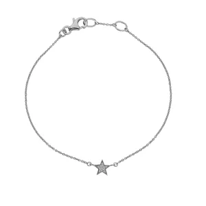 Hot Diamonds Glint 9ct White Gold Bracelet
