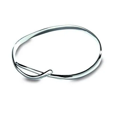 Hot Diamonds Go With The Flow Sterling Silver Alluring Bangle