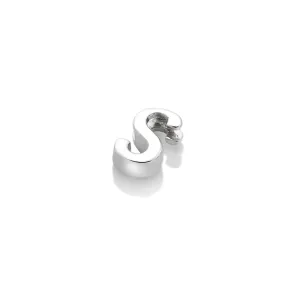 Hot Diamonds Icon Storyteller Sterling Silver Letter S Pendant Charm D