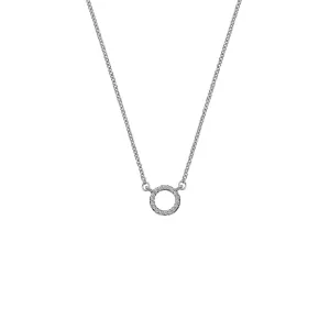 Hot Diamonds Infinity 9ct White Gold Necklace