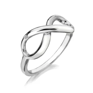 Hot Diamonds Infinity Sterling Silver Ring D