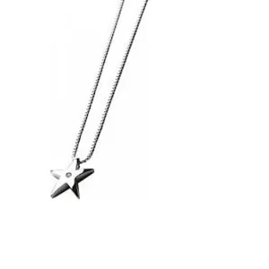 Hot Diamonds Just Add Love Sterling Silver Star Necklace
