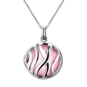 Hot Diamonds Locket Arabesque Silver Medium D