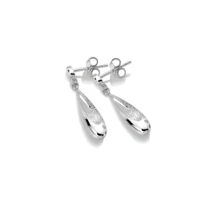 Hot Diamonds Quest Sterling Silver Drop Earrings