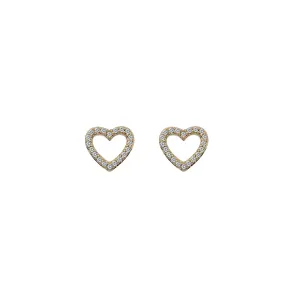 Hot Diamonds Ripple 9ct Yellow Gold Earrings