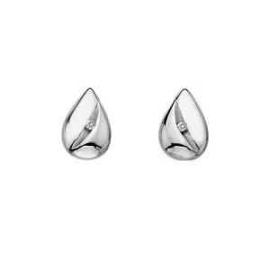 Hot Diamonds Shooting Stars Sterling Silver Teardrop Earrings