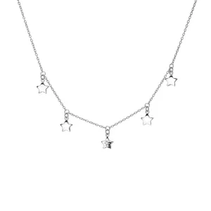 Hot Diamonds Sterling Silver Star Choker Necklace D