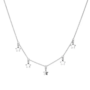 Hot Diamonds Sterling Silver Star Necklace