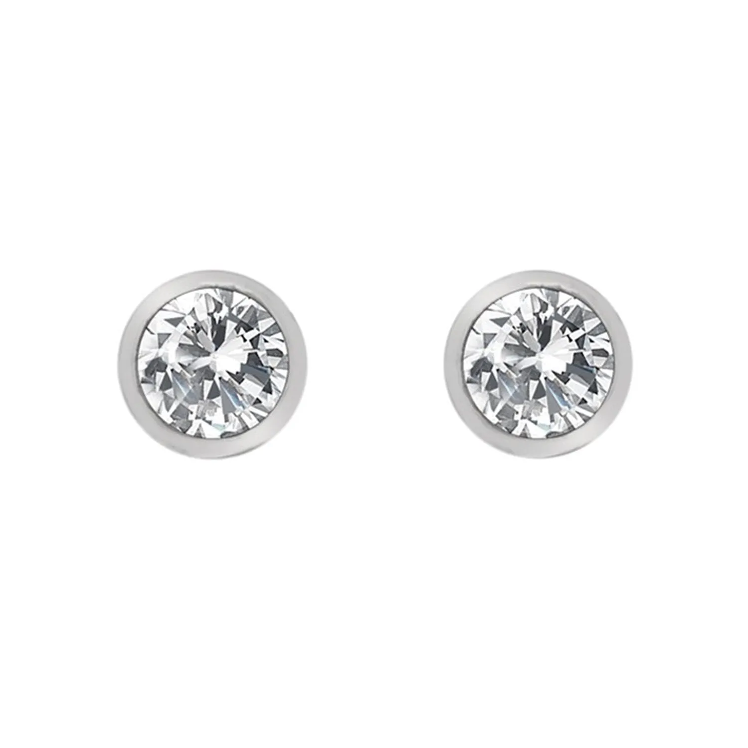 Hot Diamonds Tender White Topaz Earrings