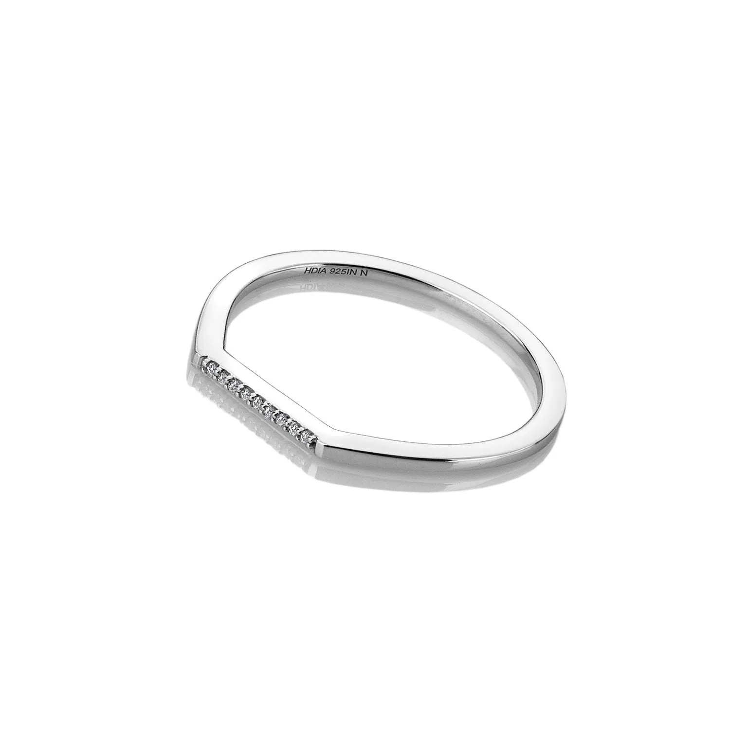 Hot Diamonds Tranquility 9ct White Gold Ring