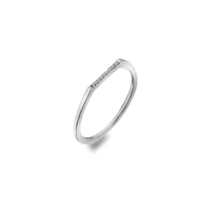Hot Diamonds Tranquility 9ct White Gold Ring