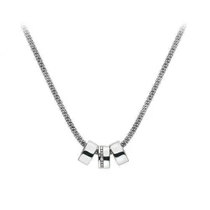 Hot Diamonds Trio Sterling Silver Necklace
